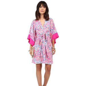 (Nwt) Silk 'Kimora' Waist-tie Dress